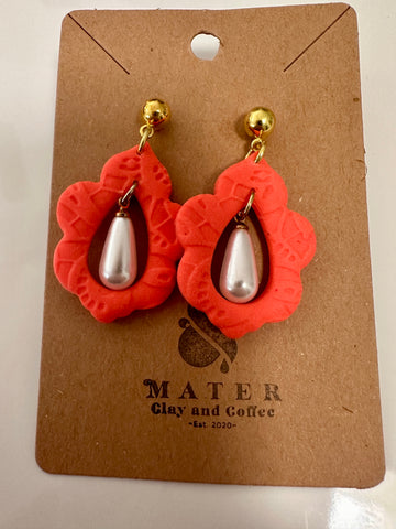 Coral with pearls