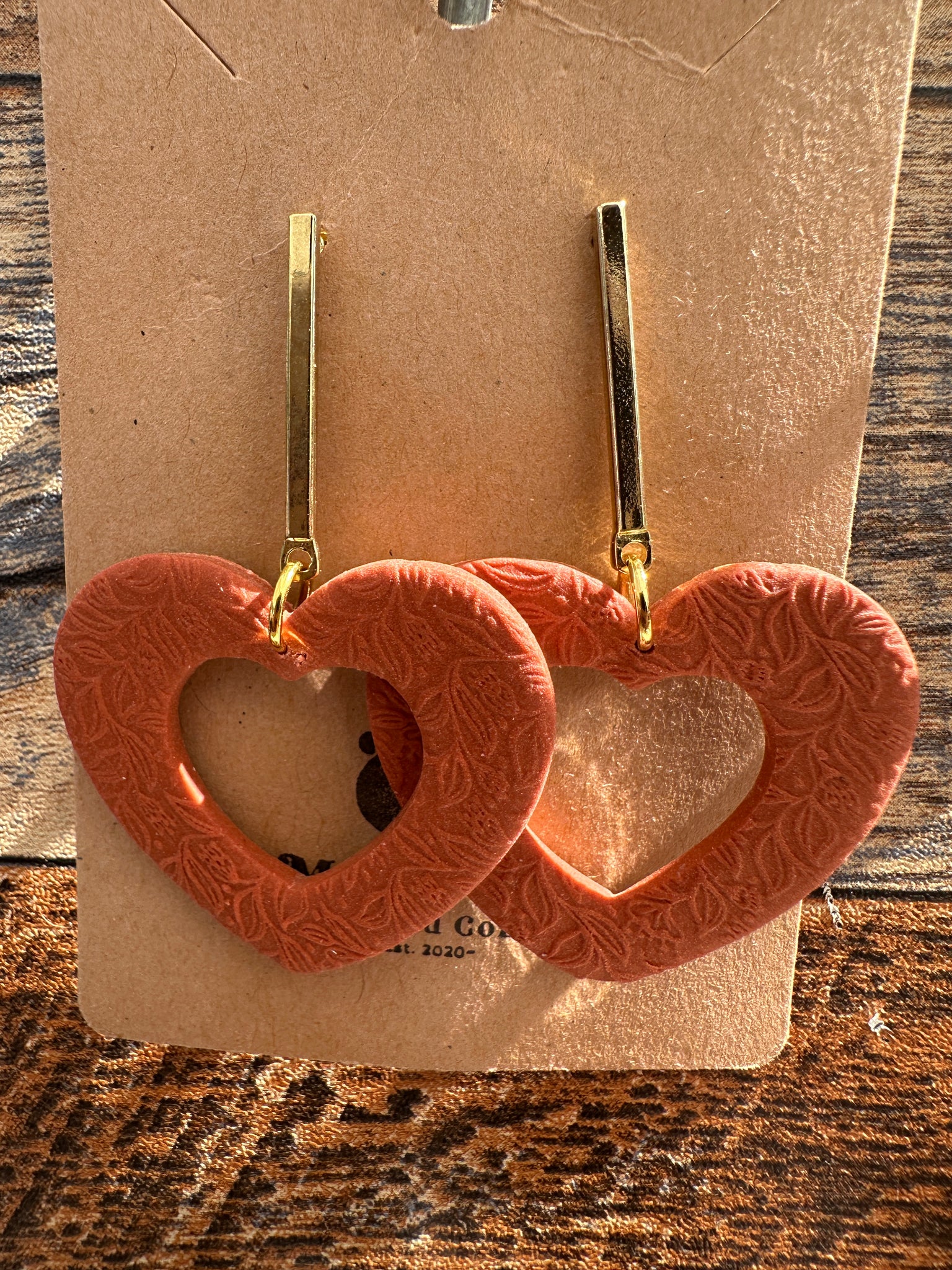 Large Red brick Hearts